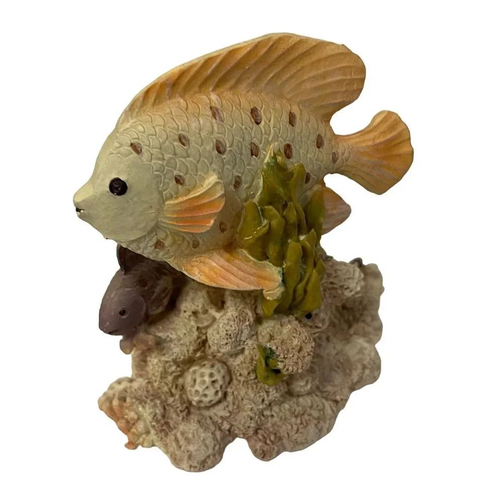 K's Collection Decorative Two Marine‎ Fish figurine Sculpture Multi